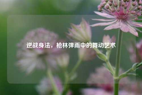 逆战身法，枪林弹雨中的舞动艺术