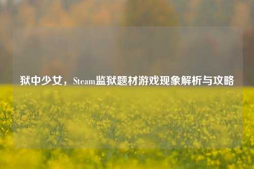 狱中少女，Steam监狱题材游戏现象解析与攻略