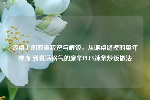 饭桌上的双重叛逆与解饭，从课桌缝摸的童年零嘴 到裹满锅气的豪华PLUS辣条炒饭做法