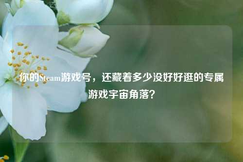 你的Steam游戏号，还藏着多少没好好逛的专属游戏宇宙角落？