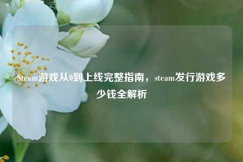 Steam游戏从0到上线完整指南，steam发行游戏多少钱全解析