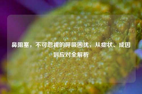 鼻阻塞，不可忽视的呼吸困扰，从症状、成因到应对全解析