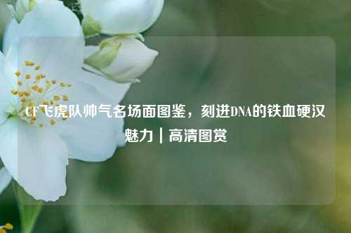 CF飞虎队帅气名场面图鉴，刻进DNA的铁血硬汉魅力｜高清图赏