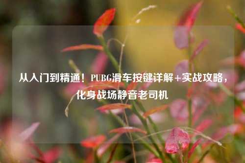 从入门到精通！PUBG滑车按键详解+实战攻略，化身战场静音老司机